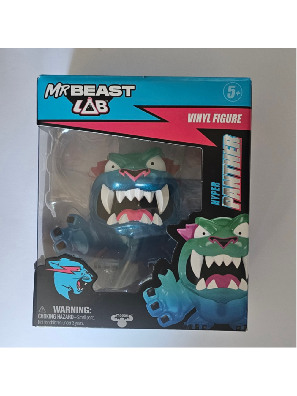 Boys MrBeast Lab Hyper Panther Vinyl Figure One Size Blue Green